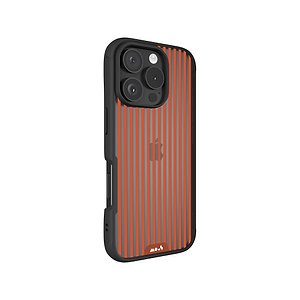 Flame Protective Phone Case - Clarity x Pinstripe