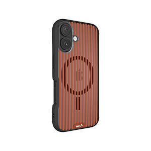 Flame Protective Phone Case - Clarity MagSafe x Pinstripe