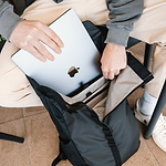 Everyday Day Backpack Sac de protection résistant à l'eau Midnight Black