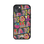 Coque protectrice transparente Qi Wireless Charging Ben Eine Change Design Collabs | iPhone 14 PlusiPhone 14iPhone 15iPhone 15 Plus