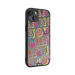 Coque protectrice transparente Qi Wireless Charging Ben Eine Change Design Collabs | iPhone 14 PlusiPhone 14iPhone 15iPhone 15 Plus