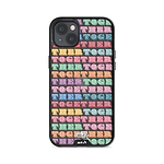 Coque protectrice transparente Qi Wireless Charging Ben Eine Together Design Collabs | iPhone 14 PlusiPhone 14iPhone 15iPhone 15 Plus