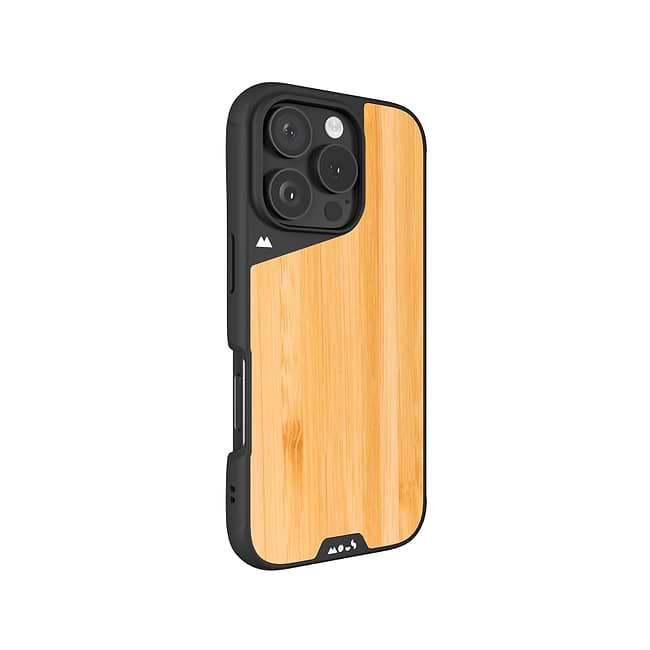 Schützende Holz Bambus iPhone 16 Handyhülle MagSafe | iPhone 16 Pro MaxiPhone 16 Pro