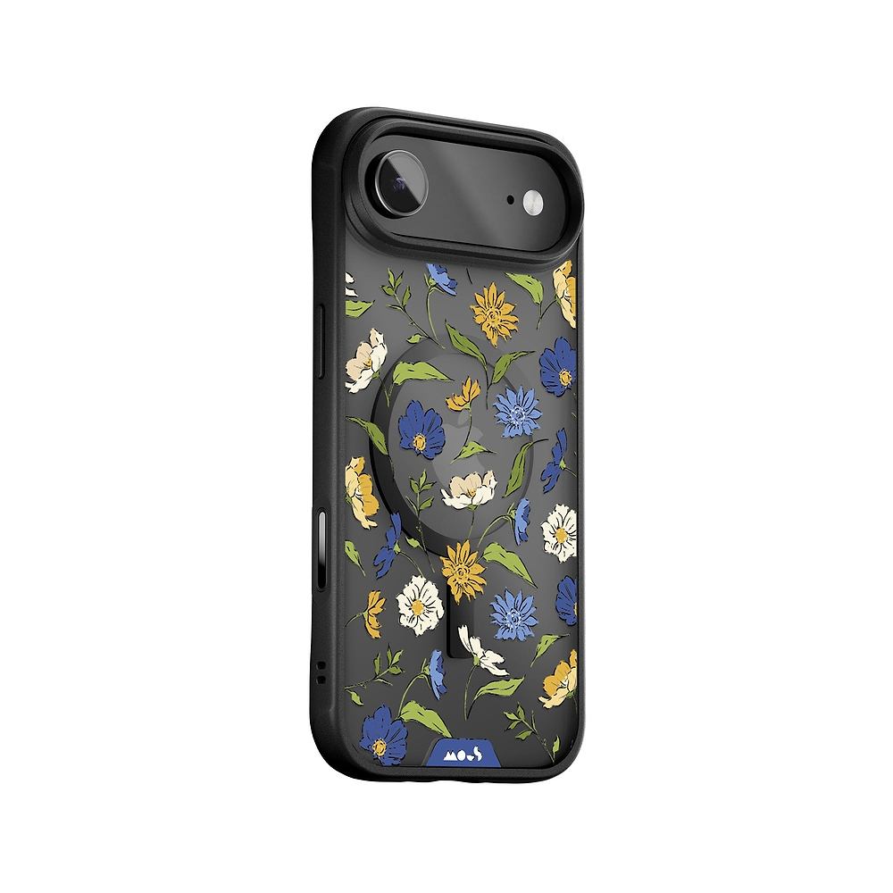 Flowers MagSafe® Compatible Printed Phone Case – Floral Blue