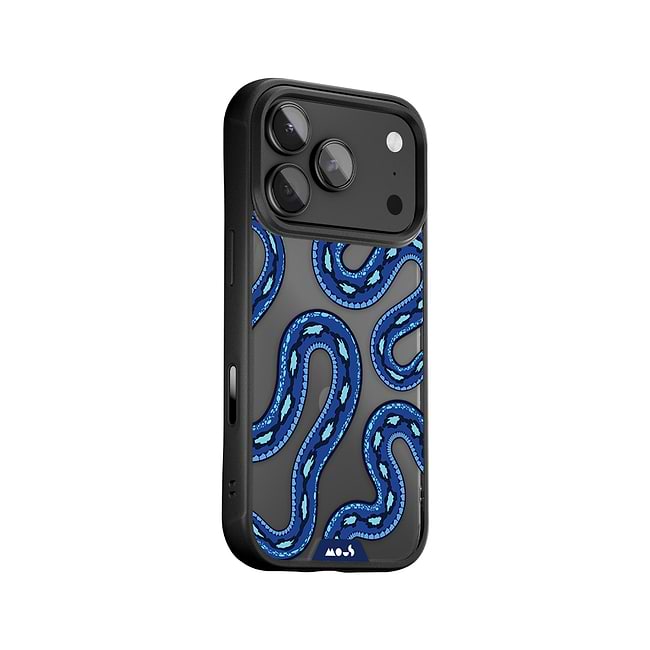 Blue Viper Protective Phone Case - Clarity x Serpent