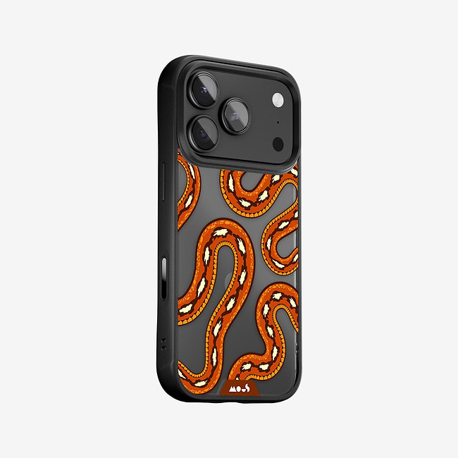 Scarlet Kingsnake Protective Phone Case - Clarity x Serpent