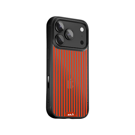 Flame Protective Phone Case - Clarity x Pinstripe