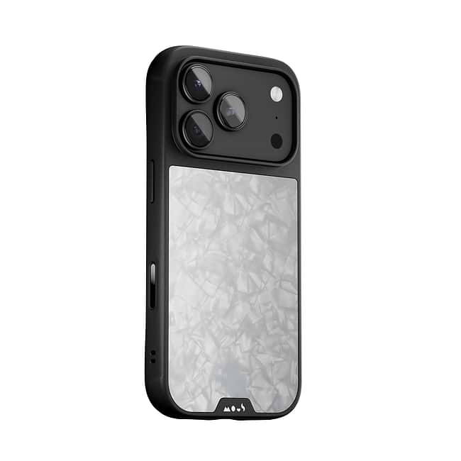 Silver Pearl Protective Phone Case - Limitless