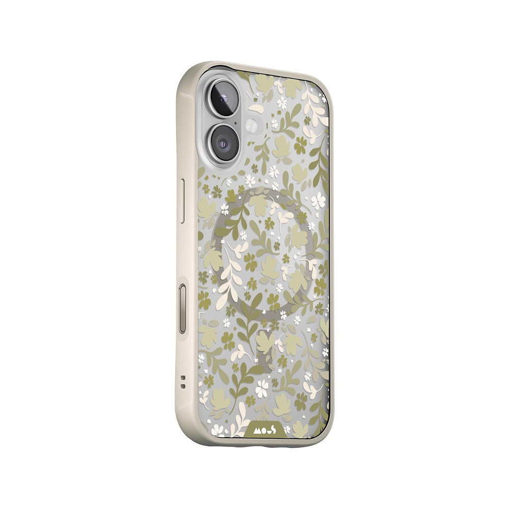 Flowers MagSafe® Compatible Printed Phone Case – Ditsy Green