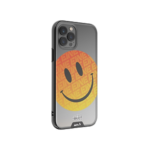 Ben Eine Orange Smiley Printed Phone Case
