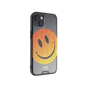 Ben Eine Orange Smiley Imprimé Coque