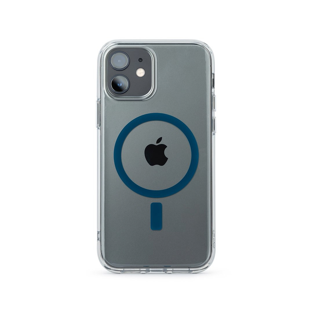 iPhone 12 Infinity Clear Case| Blue