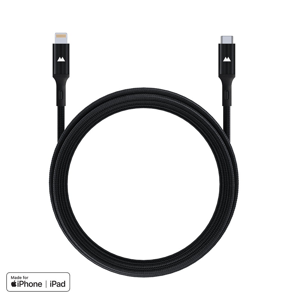 Apple iPhone zertifiziertes Ladekabel Lightning auf USB-C sicher schnelles schnelles Laden langlebiges Kabel | 1.5m