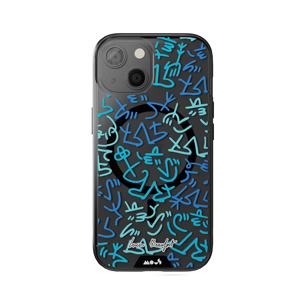 Coque transparente Lucas Beaufort Magsafe | iPhone 15 PlusiPhone 15iPhone 14 PlusiPhone 14
