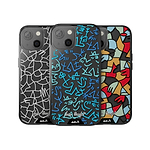 Coque transparente Lucas Beaufort Face Qi | iPhone 15 PlusiPhone 15iPhone 14 PlusiPhone 14iPhone 13iPhone 13 miniiPhone 12iPhone 12 mini