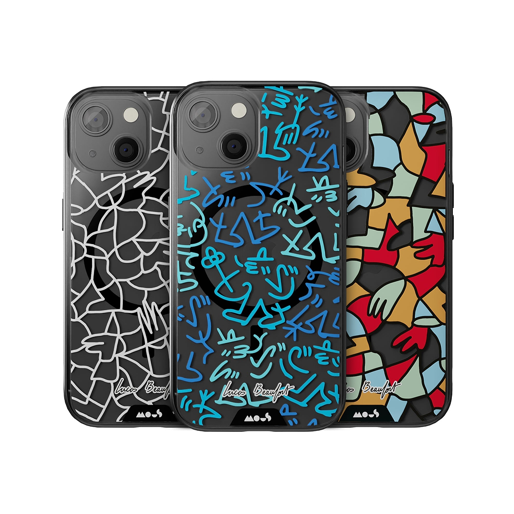 Coque transparente Lucas Beaufort Magsafe | iPhone 15 PlusiPhone 15iPhone 14 PlusiPhone 14