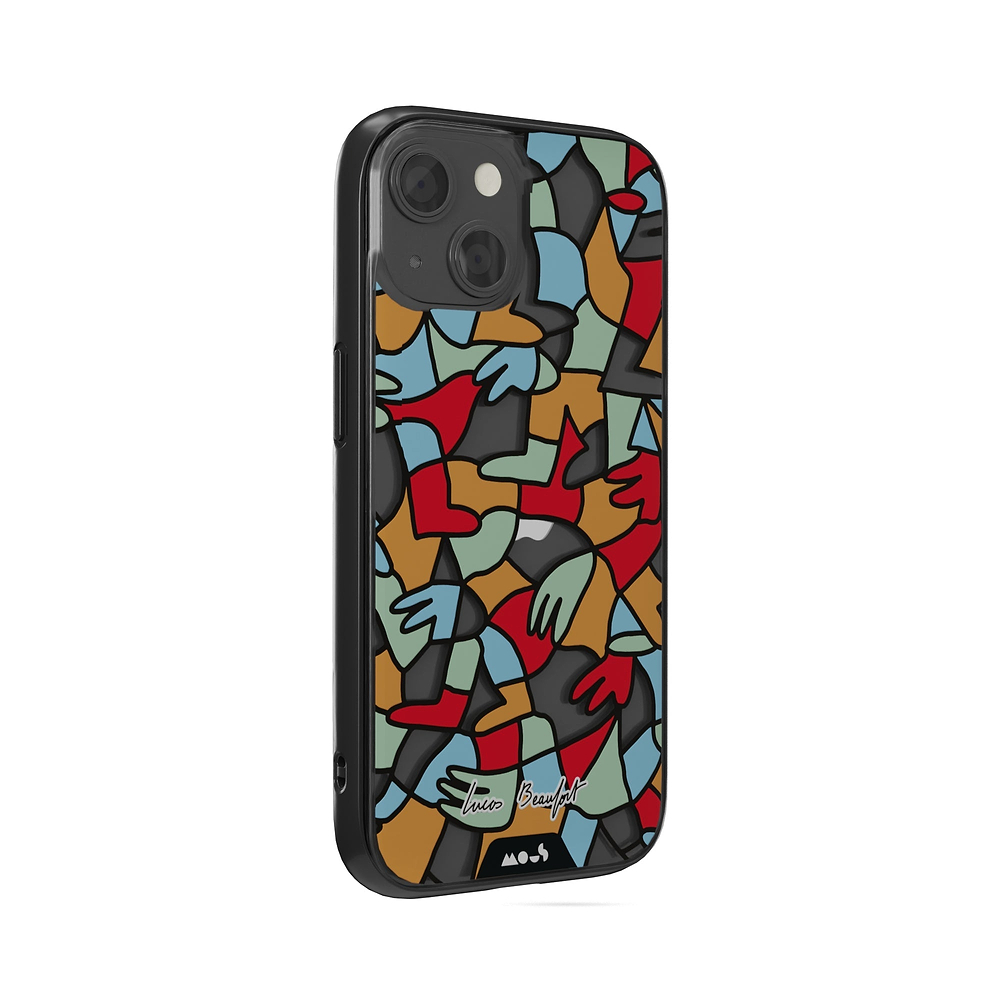 Coque transparente Lucas Beaufort Qi | iPhone 15 PlusiPhone 15iPhone 14 PlusiPhone 14iPhone 13iPhone 13 miniiPhone 12iPhone 12 mini