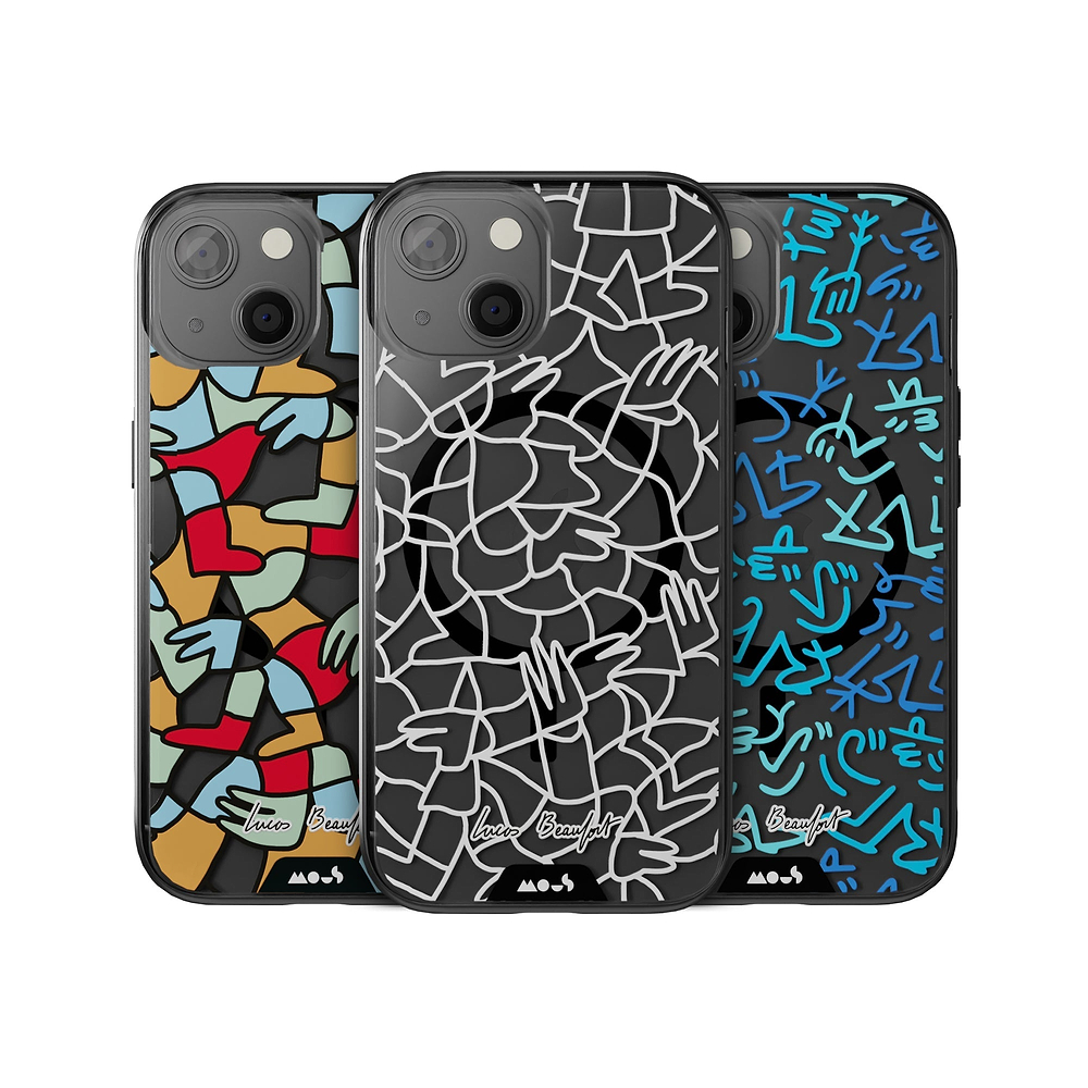 Coque transparente Lucas Beaufort Magsafe | iPhone 15 PlusiPhone 15iPhone 14 PlusiPhone 14