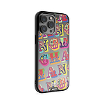 Clear Protective Phone Case Transparent Qi Wireless Charging Ben Eine Change Design Collabs | iPhone 15 Pro Max,iPhone 15 Pro