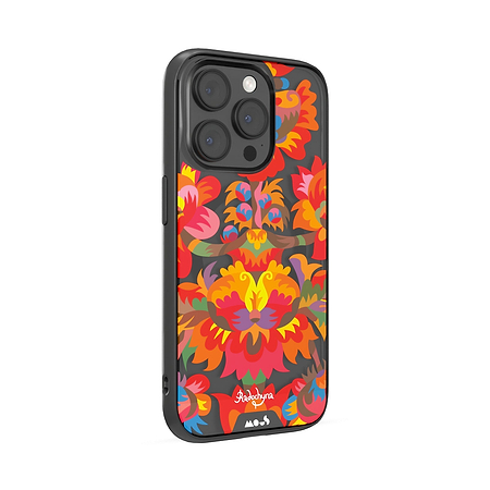 Housse étui Flip Cover Pour Archos Oxygen 63 - Cuir Artificiel, Motif Fleur, Avec Portefeuille, Neuf