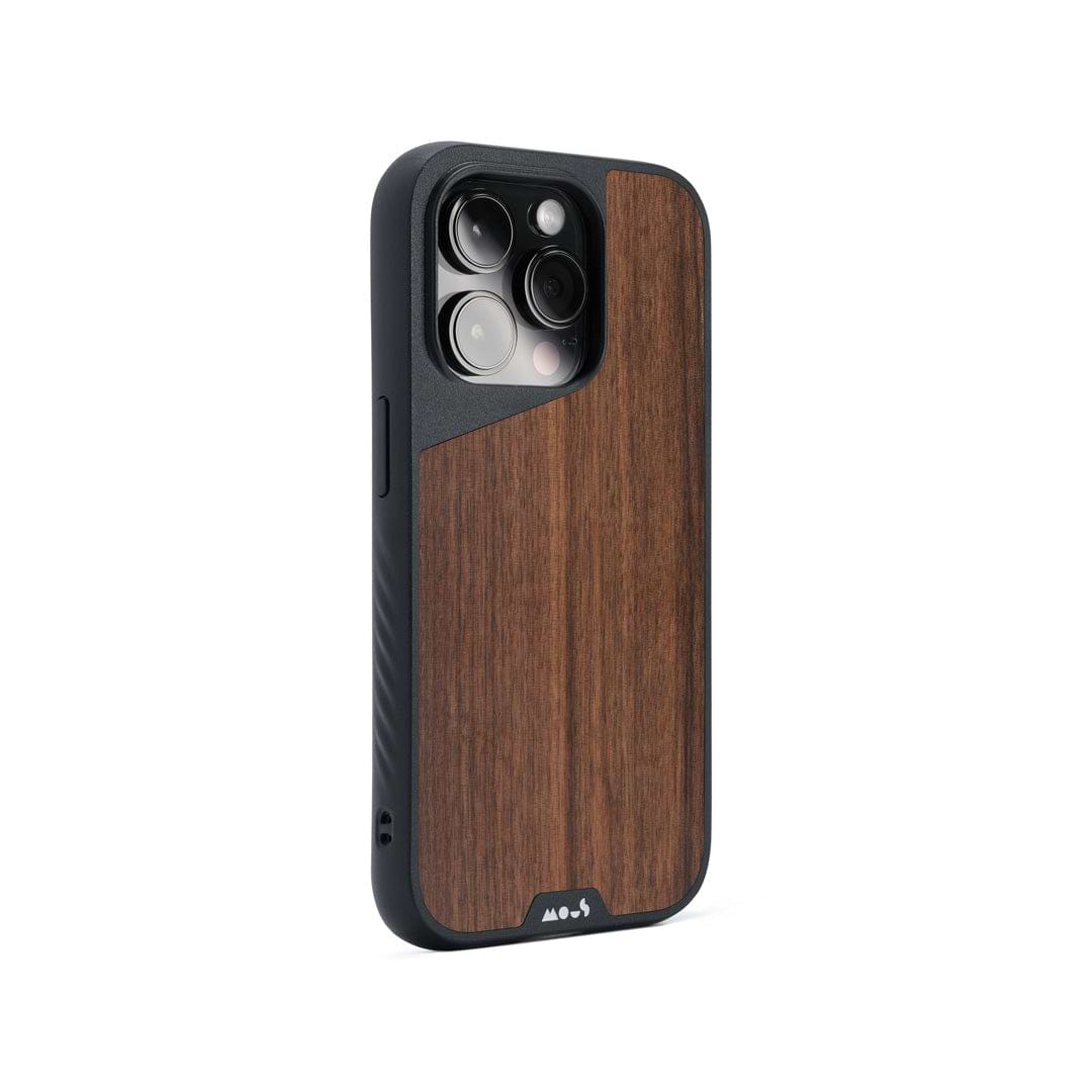 Mous - Case voor iPhone 14 Pro - Walnoot - Limitless 5.0 - iPhone 14 Mous - Case voor iPhone 14 Pro - Walnoot - Limitless 5.0 - iPhone 14