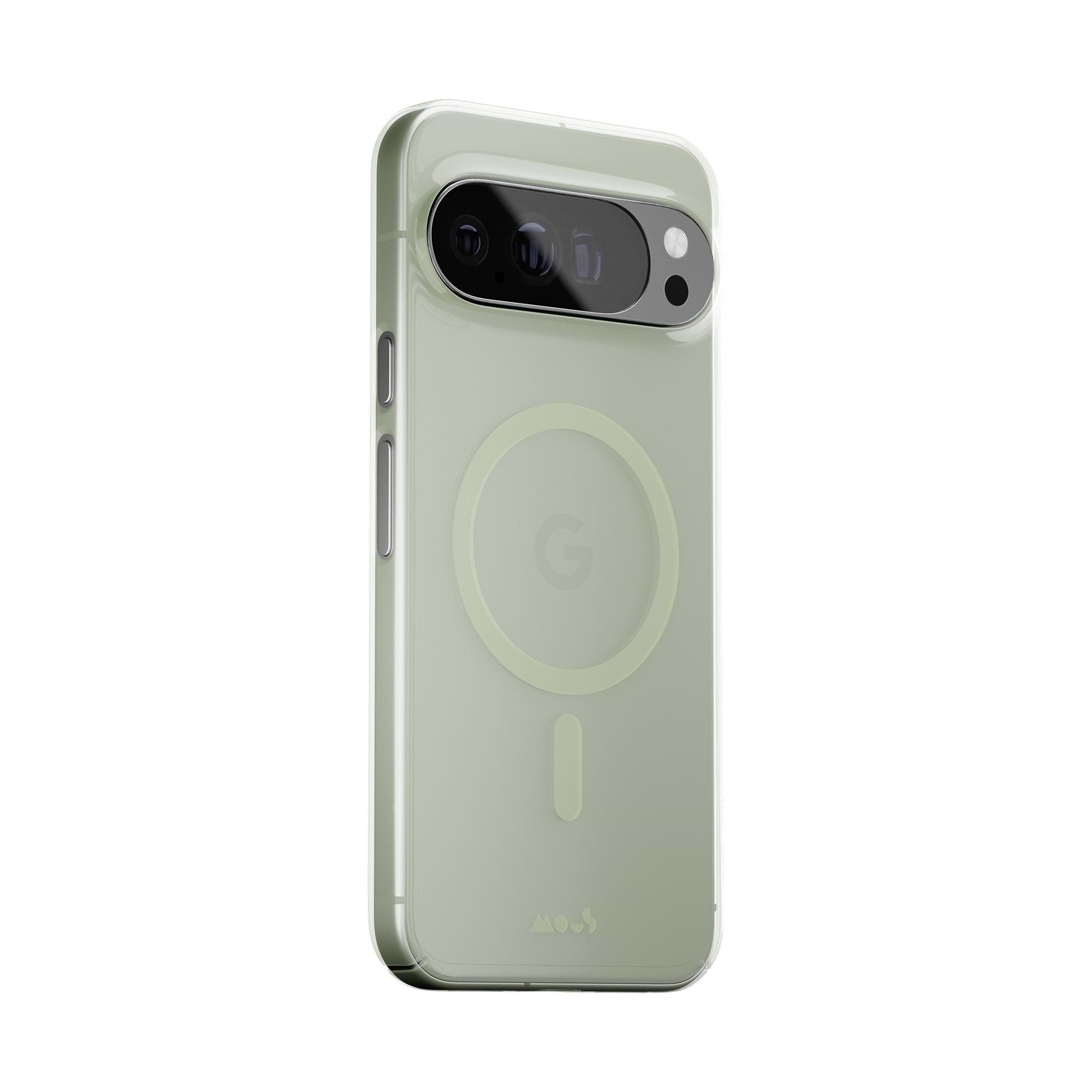 moex Coque Double en Silicone Transparent Compatible avec Huawei P8 Lite 2015, Housse de Protection complète des 2 côtés, Coque de téléphone Portable Avant et arrière - Anthracite