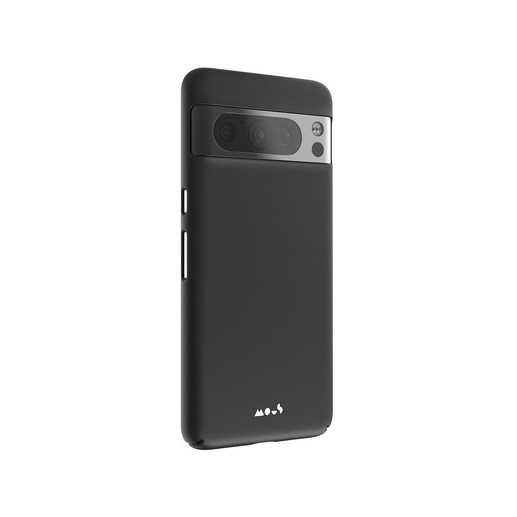 Mous Jet Black Lightweight Phone Case Super Thin