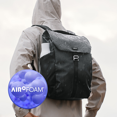 Flap Backpack with AiroFoam® - Midnight