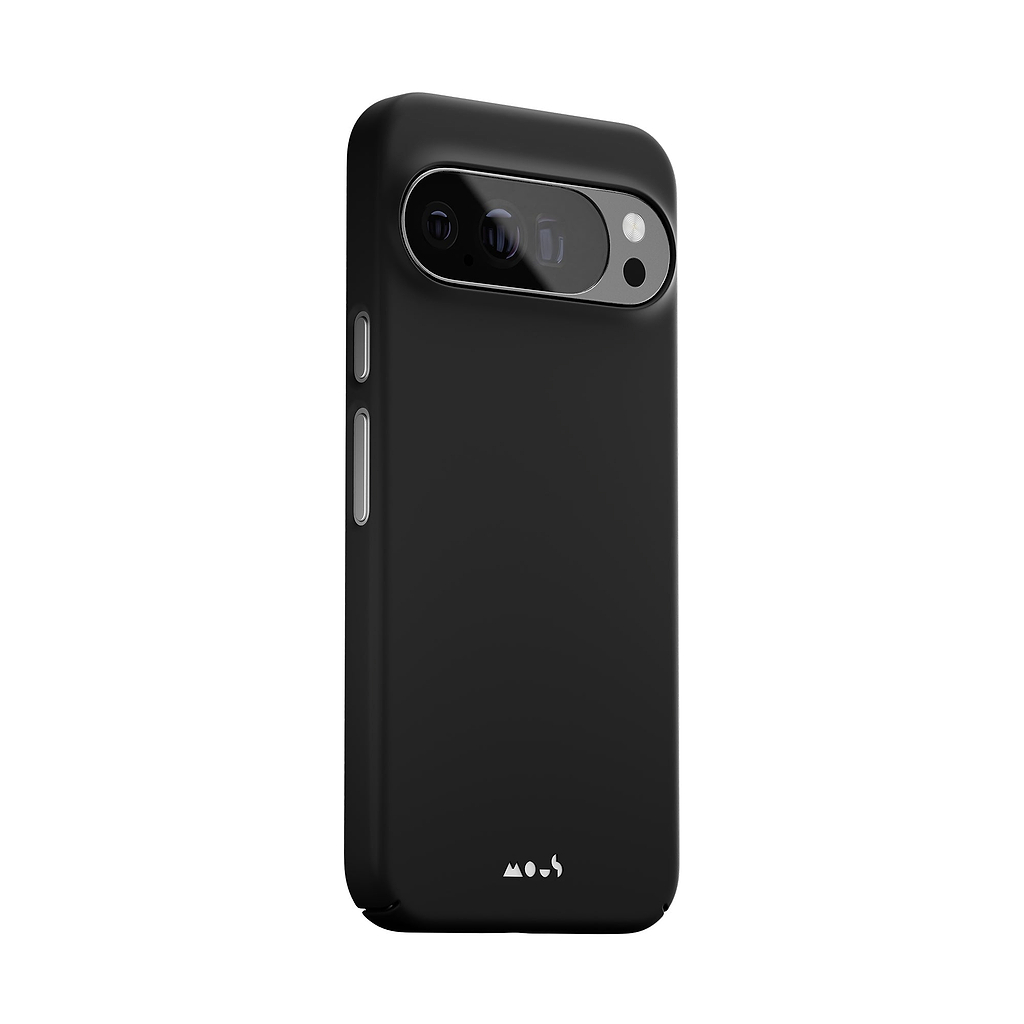 Mous Jet Black Lightweight Phone Case Super Thin