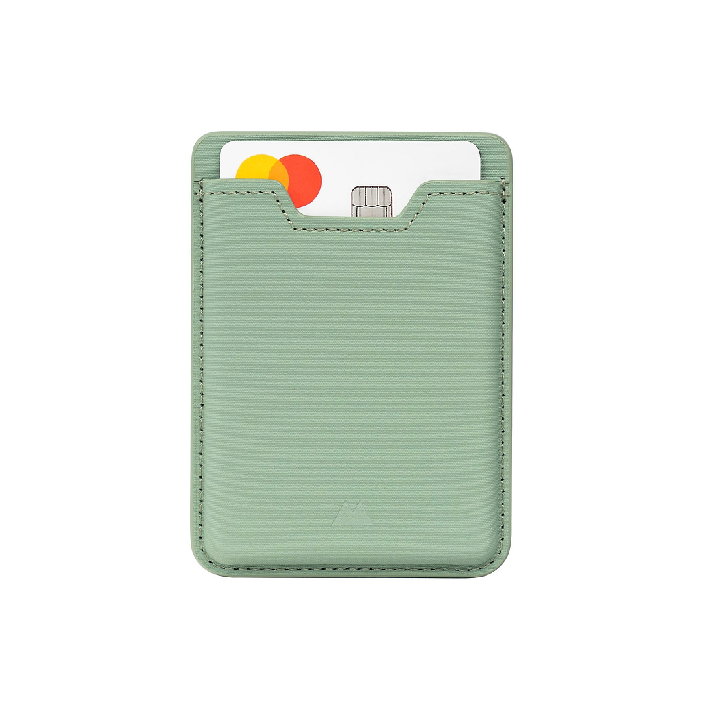 Mous MagSafe® Compatible Card Wallet – Sage Green