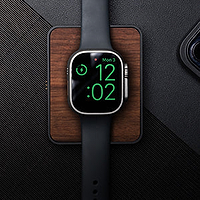 Ultra-fast Made For Apple watch charger walnut wood