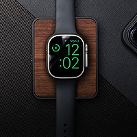 Ultra-fast Made For Apple watch charger walnut wood