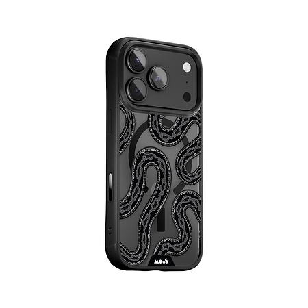 Shadow Mamba Protective Phone Case - Clarity MagSafe x Serpent