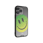 Clear Transparent iPhone Case Ben Eine Green Smiley MagSafe Wireless Charging | iPhone 14 Pro Max,iPhone 14 Pro,iPhone 15 Pro,iPhone 15 Pro Max