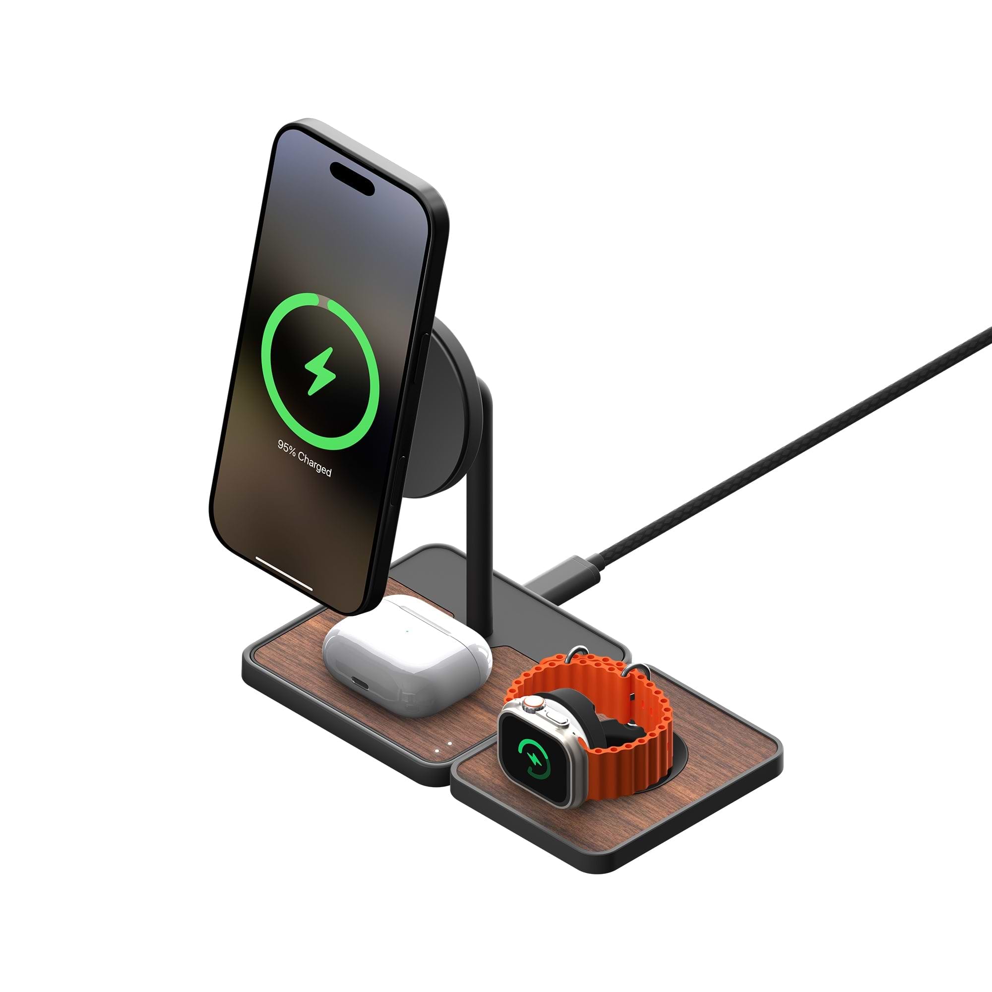 wireless phone charger 3 in 1
