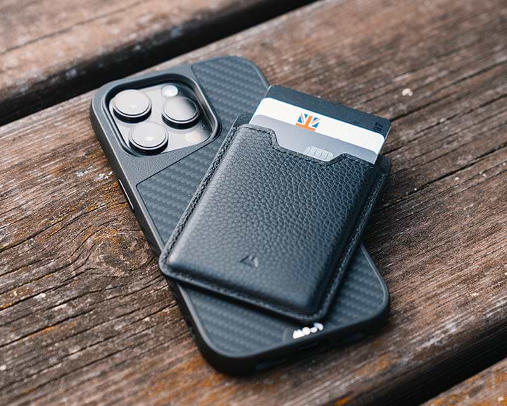 Mous | MagSafe® Compatible Card Wallet 2.0 – Black