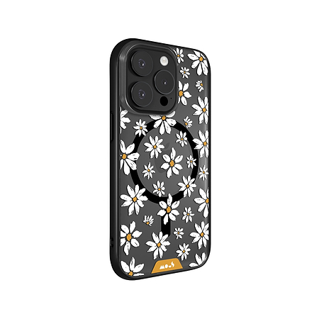 Daisies Protective Phone Case - Clarity Magsafe x Flowers