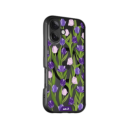 Tulips Protective Phone Case - Clarity Magsafe x Flowers