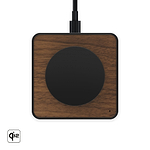 Walnut Charging Pad with Qi2