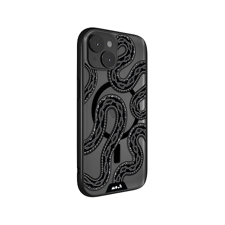 Shadow Mamba Protective Phone Case - Clarity MagSafe x Serpent