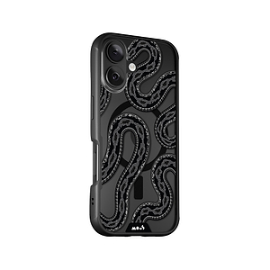 Shadow Mamba Protective Phone Case - Clarity MagSafe x Serpent