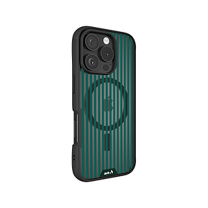 Evergreen Protective Phone Case - Clarity MagSafe x Pinstripe
