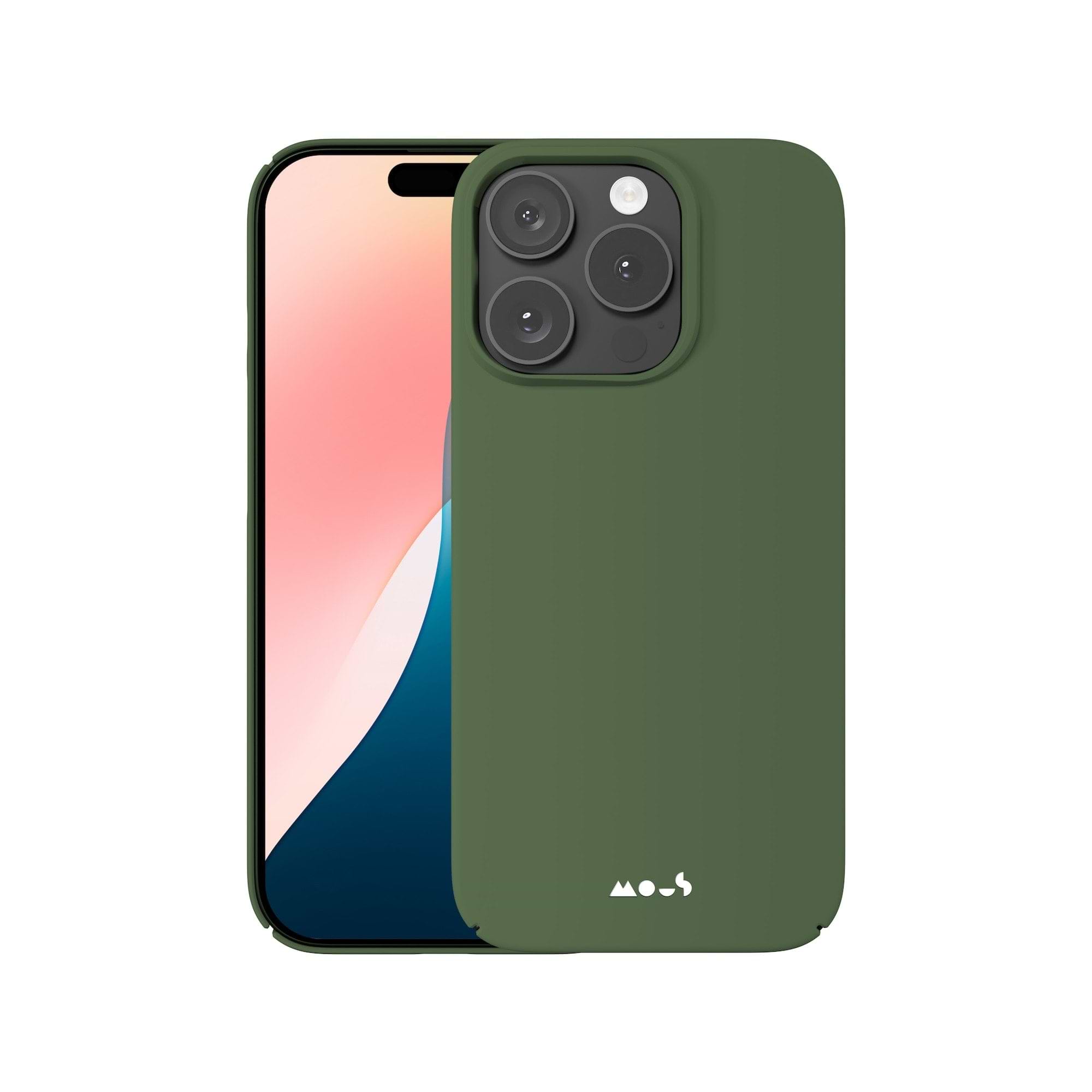 Mous | MagSafe® Compatible Forest Green Phone Case - Super Thin