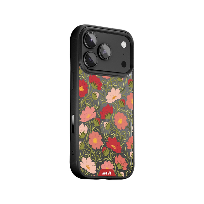 Flowers Printed Phone Case – Cosmos Pink