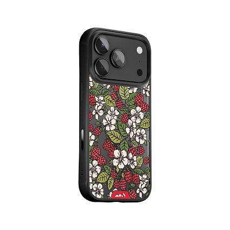 Berries Protective Phone Case - Clarity x Flowers