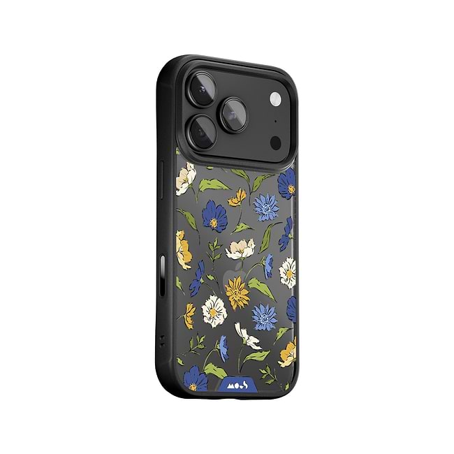 Flowers Printed Phone Case – Floral Blue