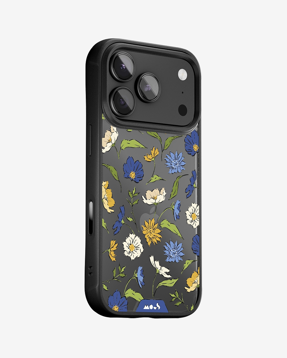 Flowers Printed Phone Case – Floral Blue
