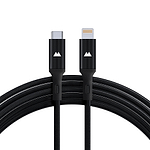 Apple iPhone certified charging cable lightning to USB-C safe quick fast charging long-lasting cable | 3m * hide-pdp