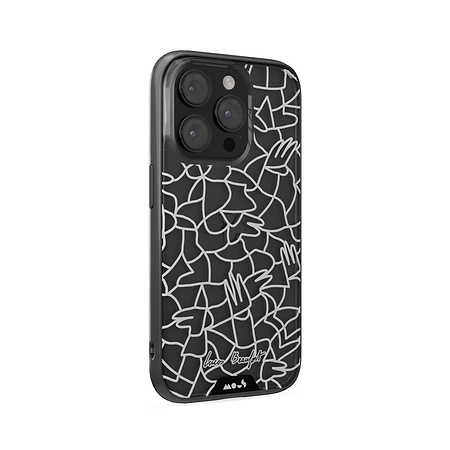 Lucas Beaufort White Printed Phone Case