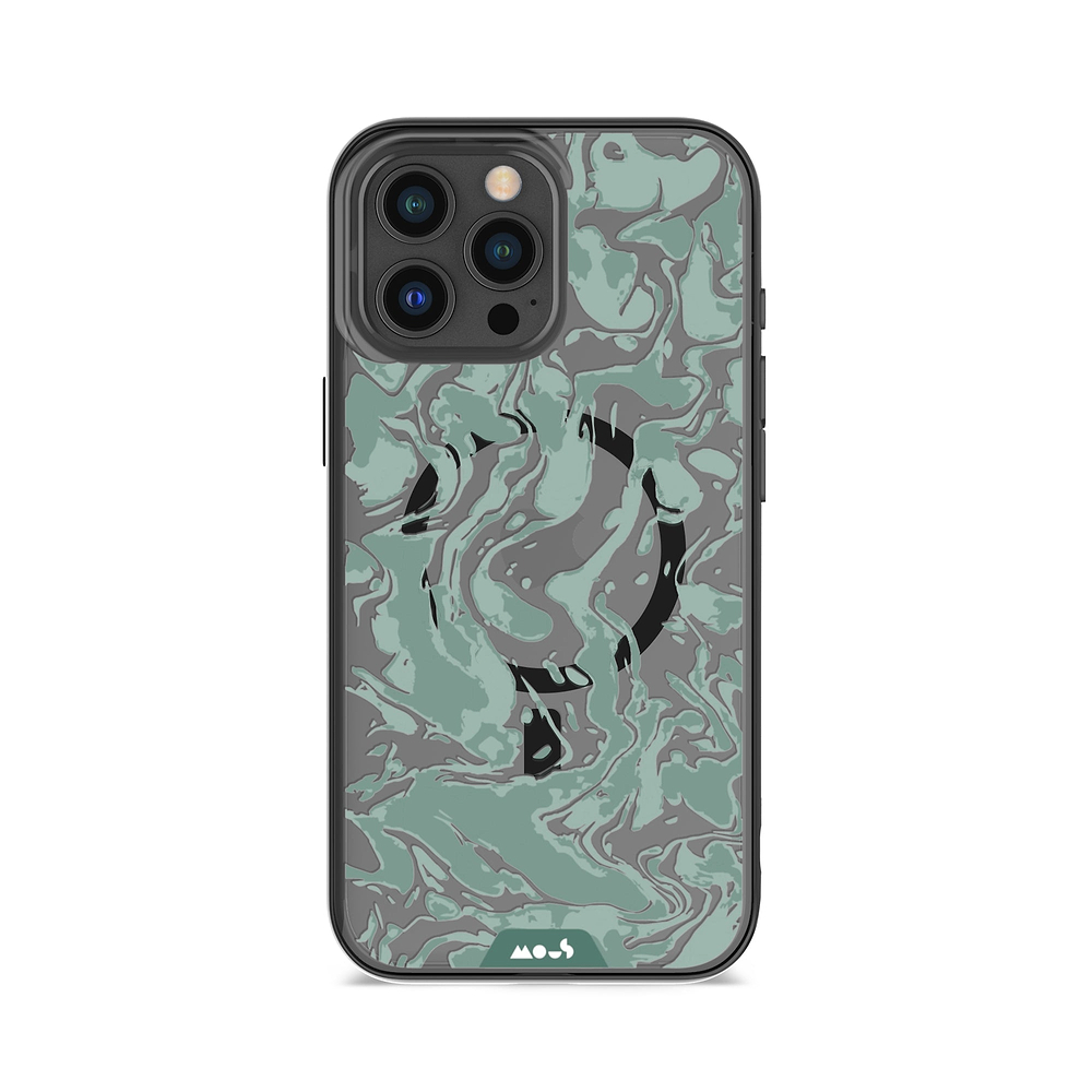 iPhone Magsafe Compatible Marbled Lilac Purple Clear Case Protective | iPhone 15 Pro,iPhone 15 Pro Max